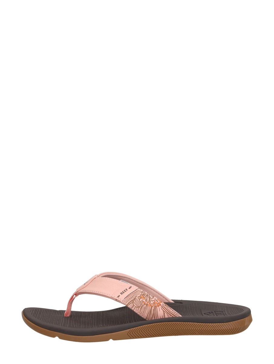 Reef Santa Ana Slippers Dames Zwart dessin 36