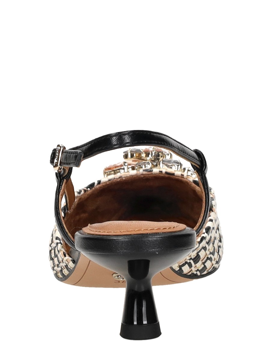 Tamaris - Slingbacks – zwart – foto 3 van 4