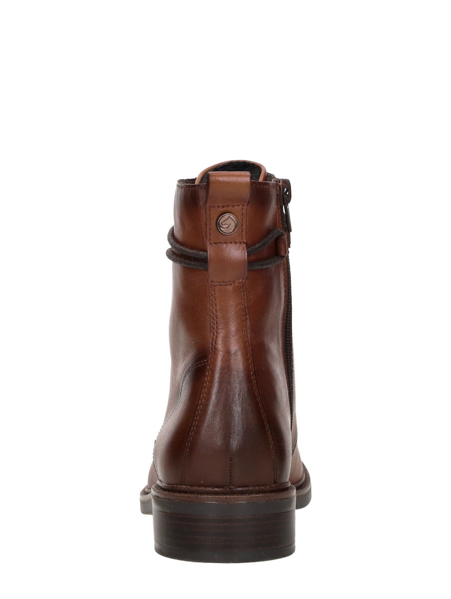 Remonte - Veterschoenen Hoog – cognac – foto 3 van 4