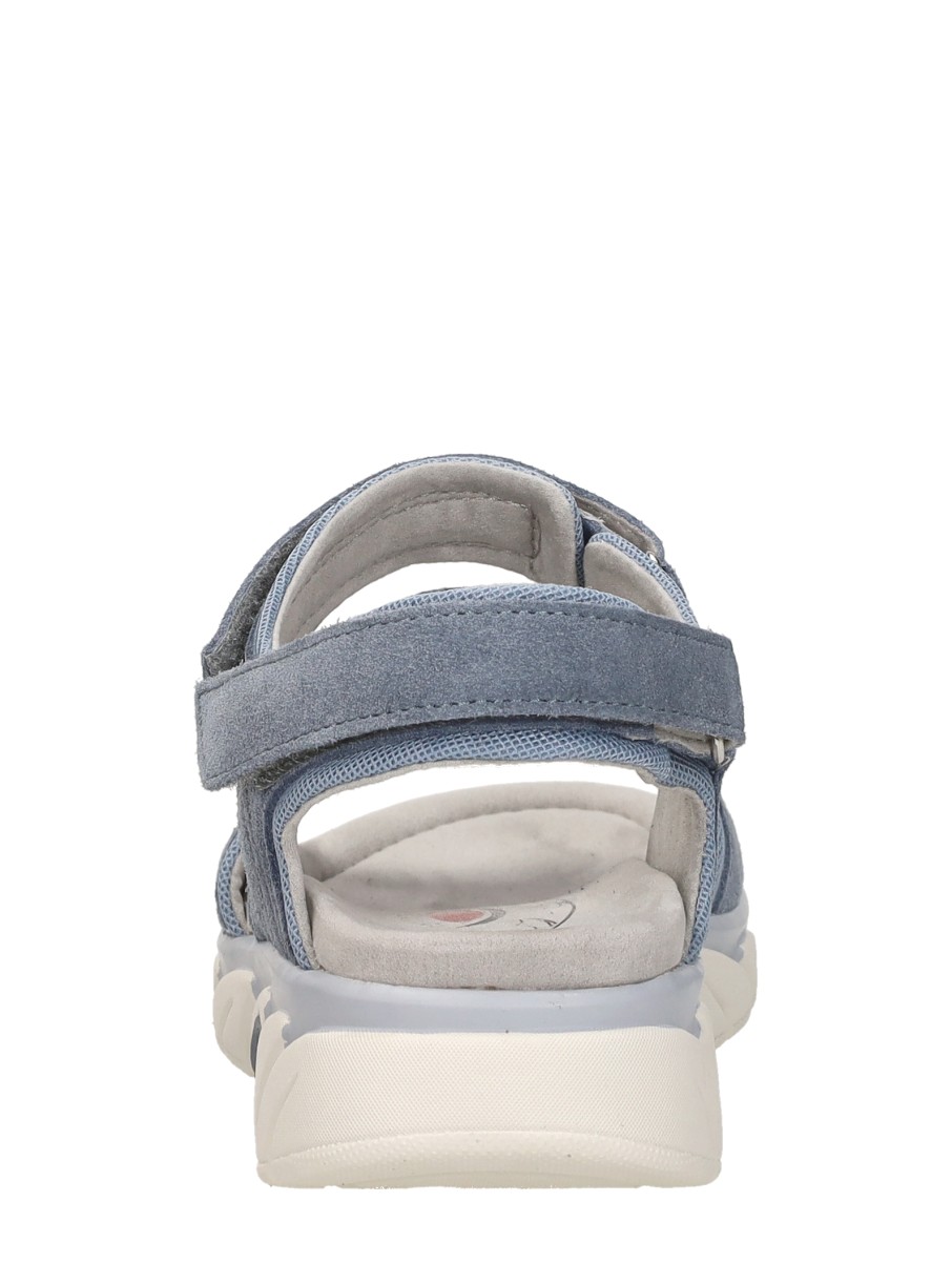 Gabor - Sandalen Plat – licht blauw – foto 3 van 4