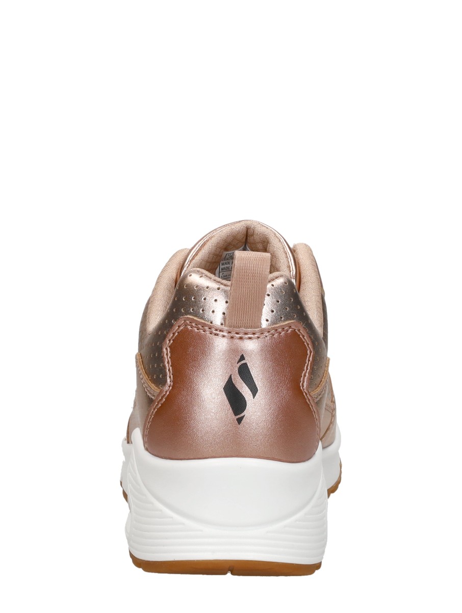Skechers - Uno - Metallixs – rosé-goud – foto 3 van 4