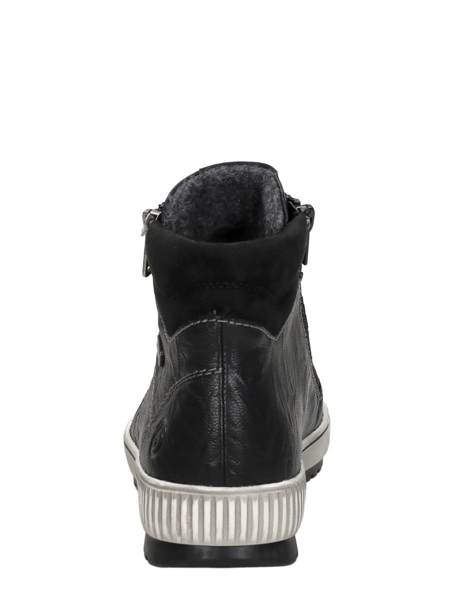 Remonte - Veterschoenen Hoog – zwart – foto 3 van 4