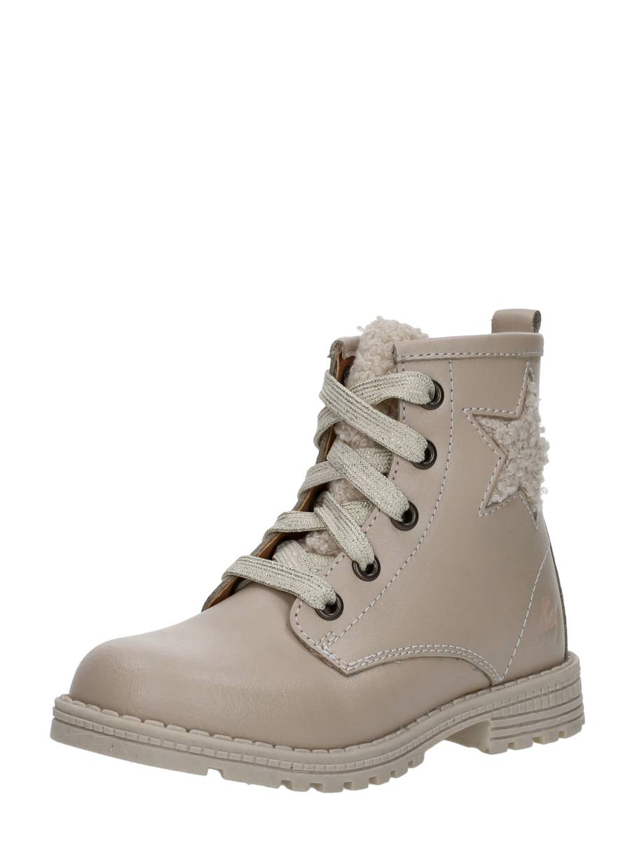 Keq - Veterschoen Hoog – beige – foto 2 van 4