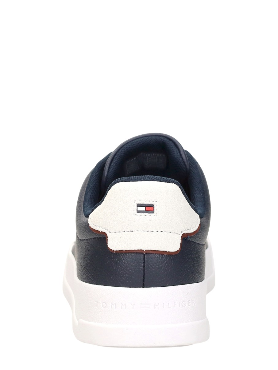 Tommy Hilfiger - Th Court Lth Detail Ess – blauw – foto 3 van 4