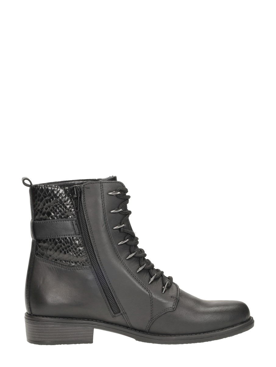 Remonte - Veterschoenen Hoog – zwart – foto 4 van 4
