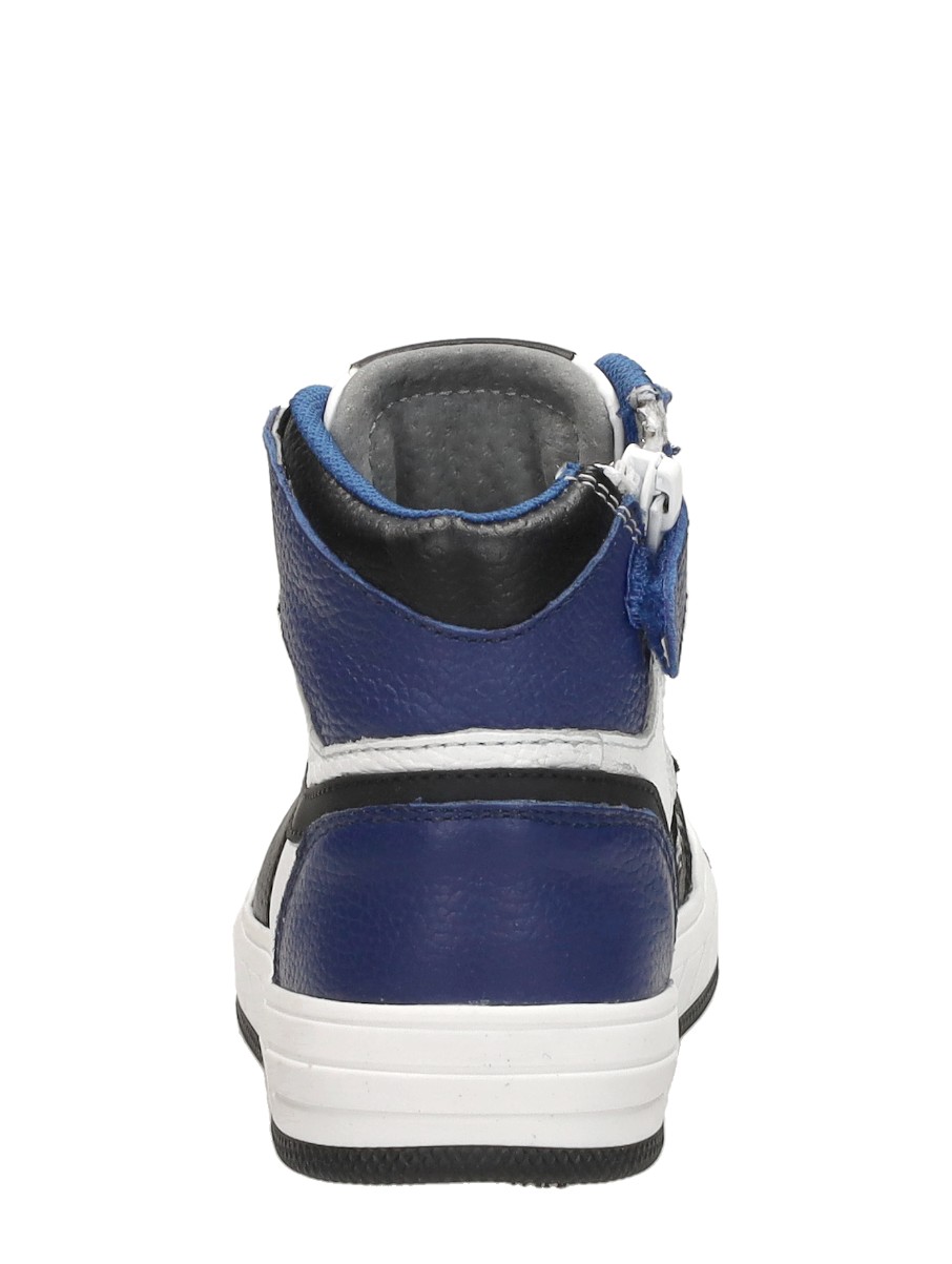 Keq - Veterschoenen Hoog – blauw – foto 3 van 4