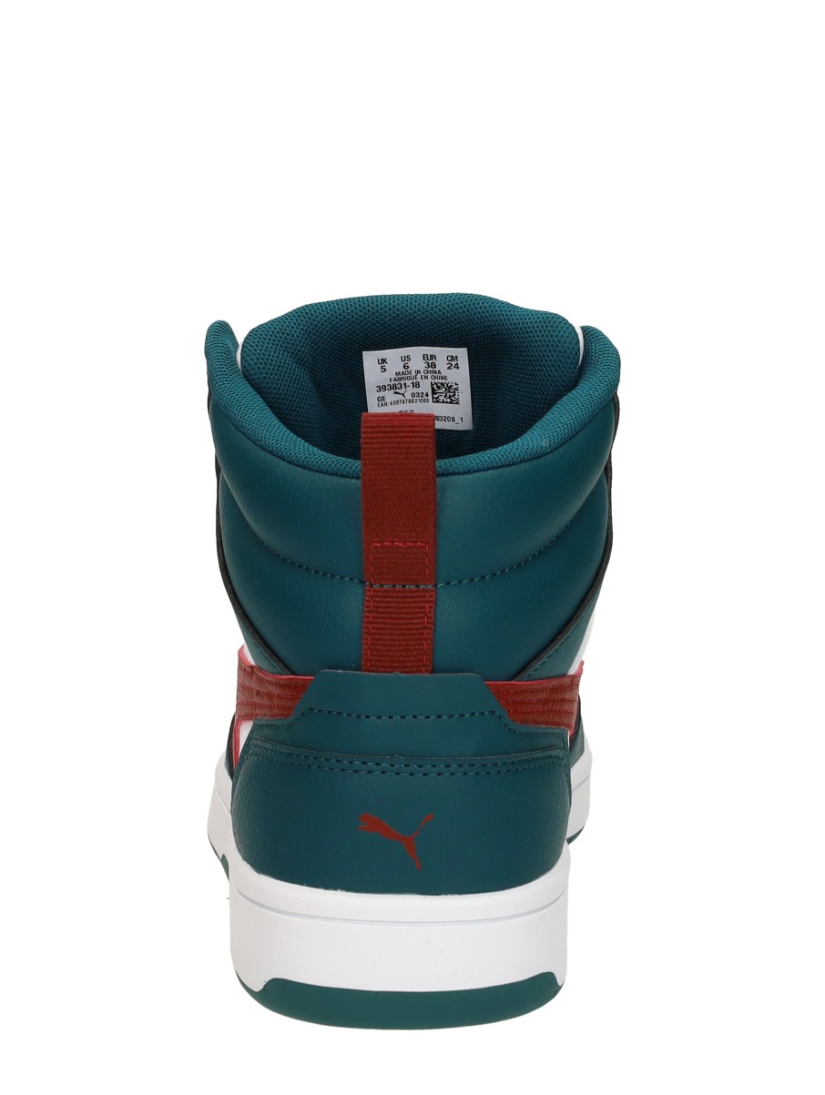 Puma - Puma Rebound V6 Mid Jr – groen – foto 3 van 4