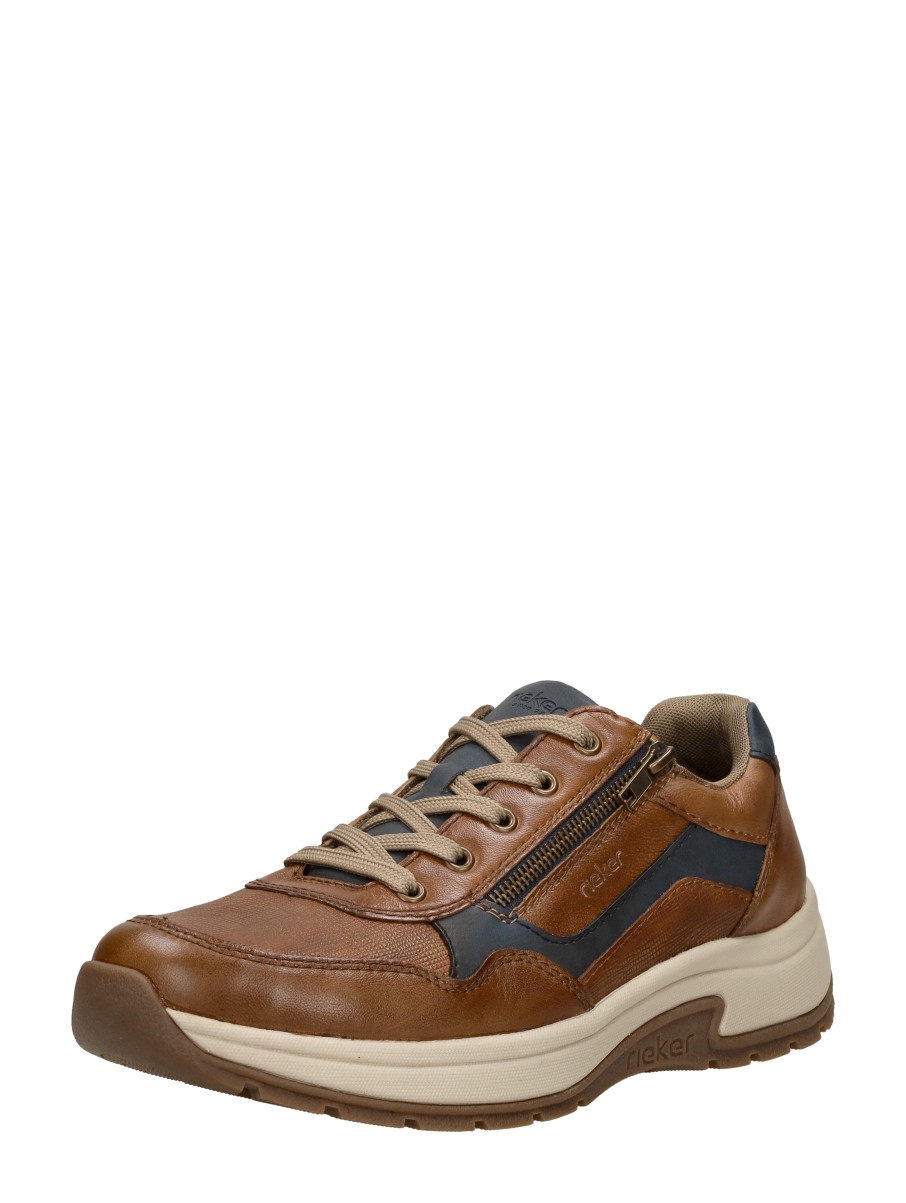 Rieker - Veterschoenen Laag – cognac – foto 2 van 4