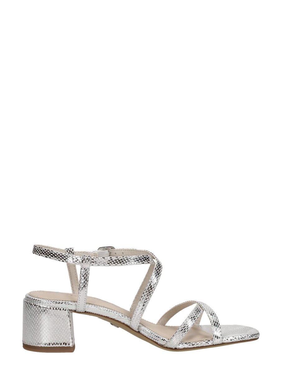 Tamaris - Sandalen Hak Zilver – foto 4 van 4