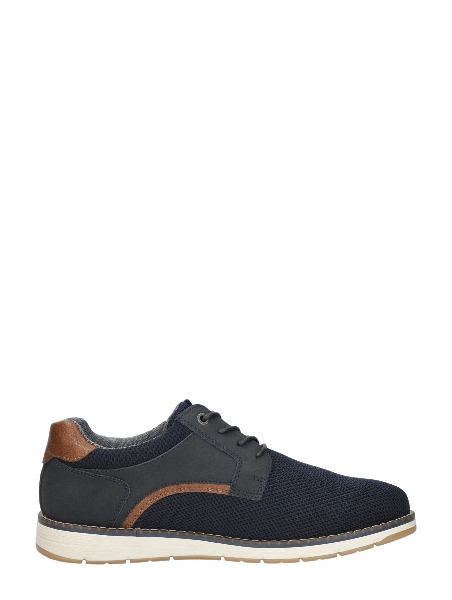 Mustang - Veterschoenen Laag – blauw – foto 4 van 4