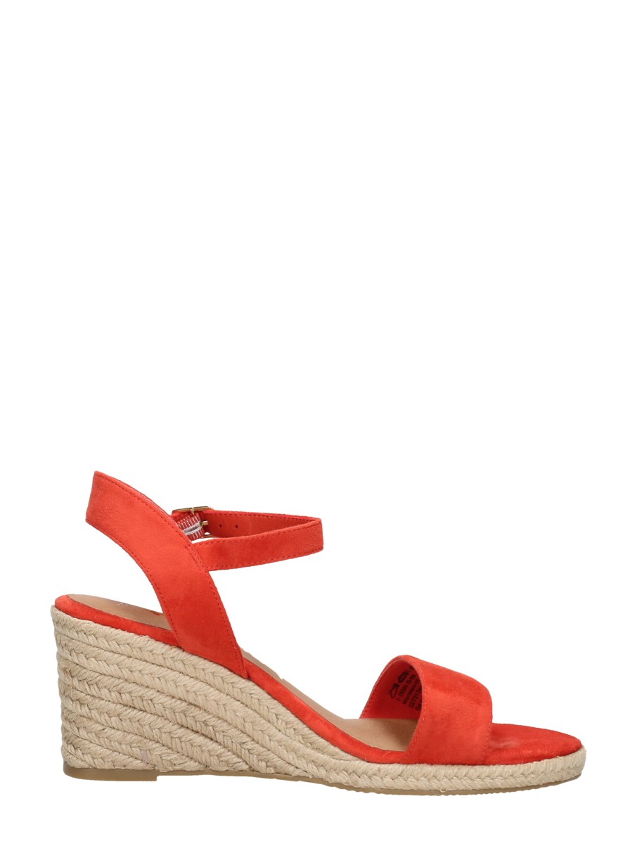 Tamaris - Sandalen Touwzool – oranje – foto 4 van 4