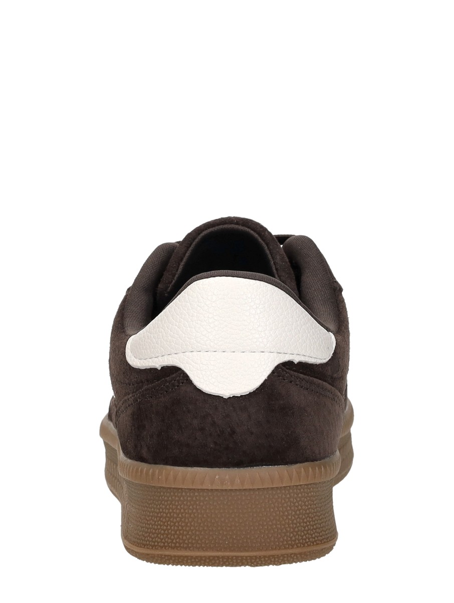 Sub55 - Sneakers Laag – donkerbruin – foto 3 van 4