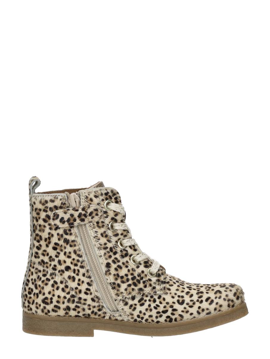 Keq - Veterschoen Hoog – beige – foto 4 van 4