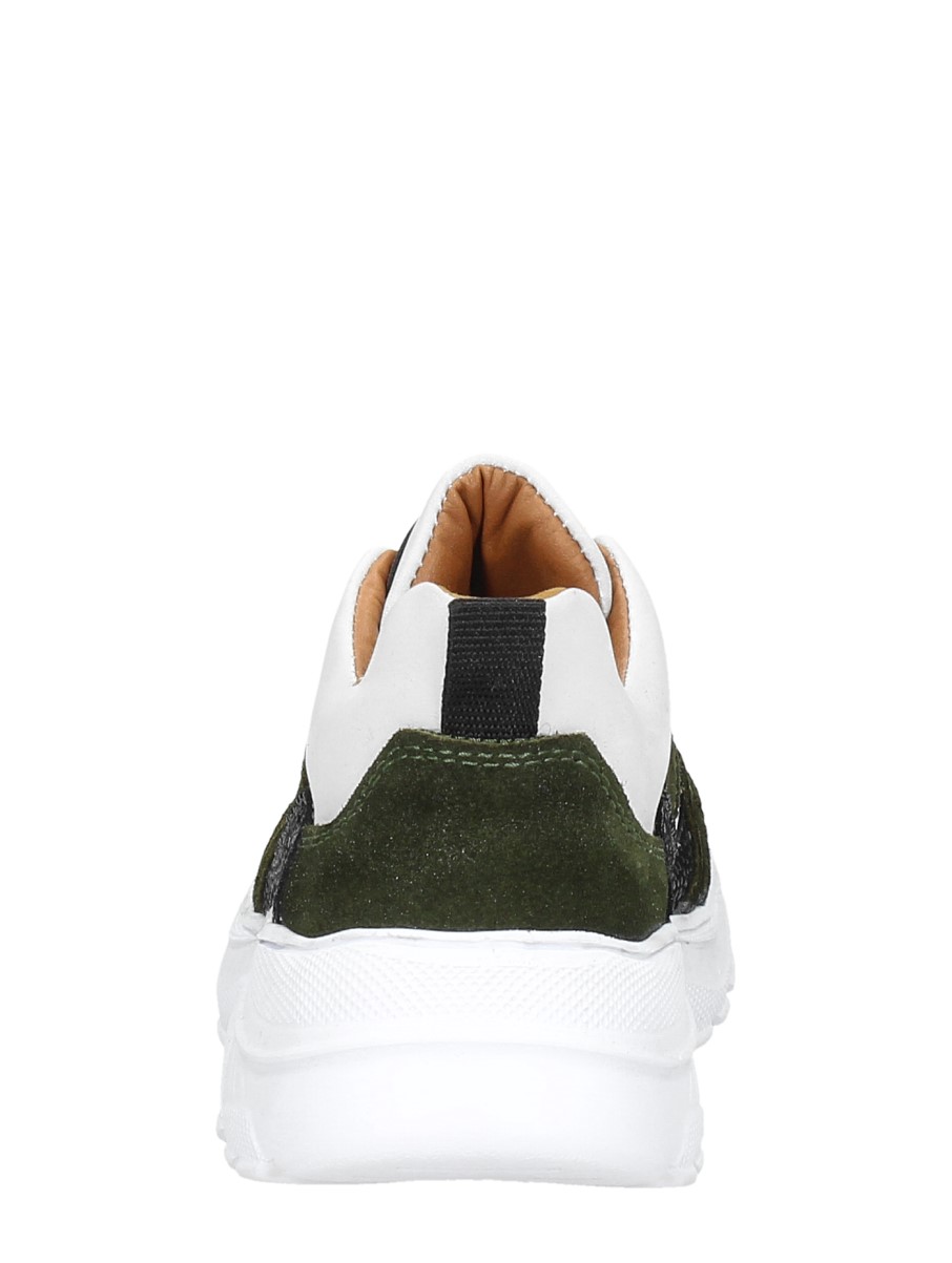 Braqeez - Meisjes Veterschoenen – groen – foto 3 van 4
