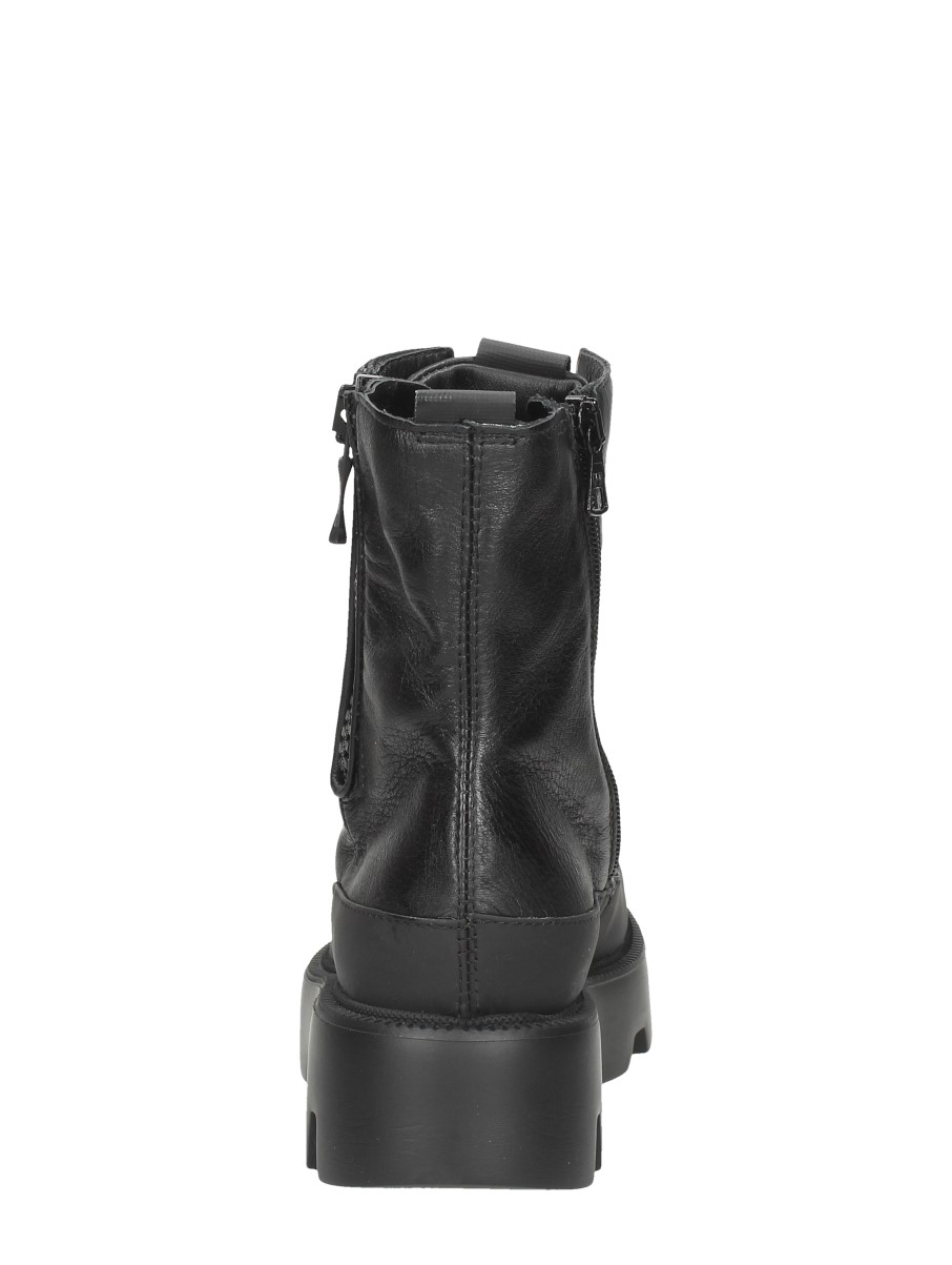 MJUS - Veterschoenen Hoog – zwart – foto 3 van 4