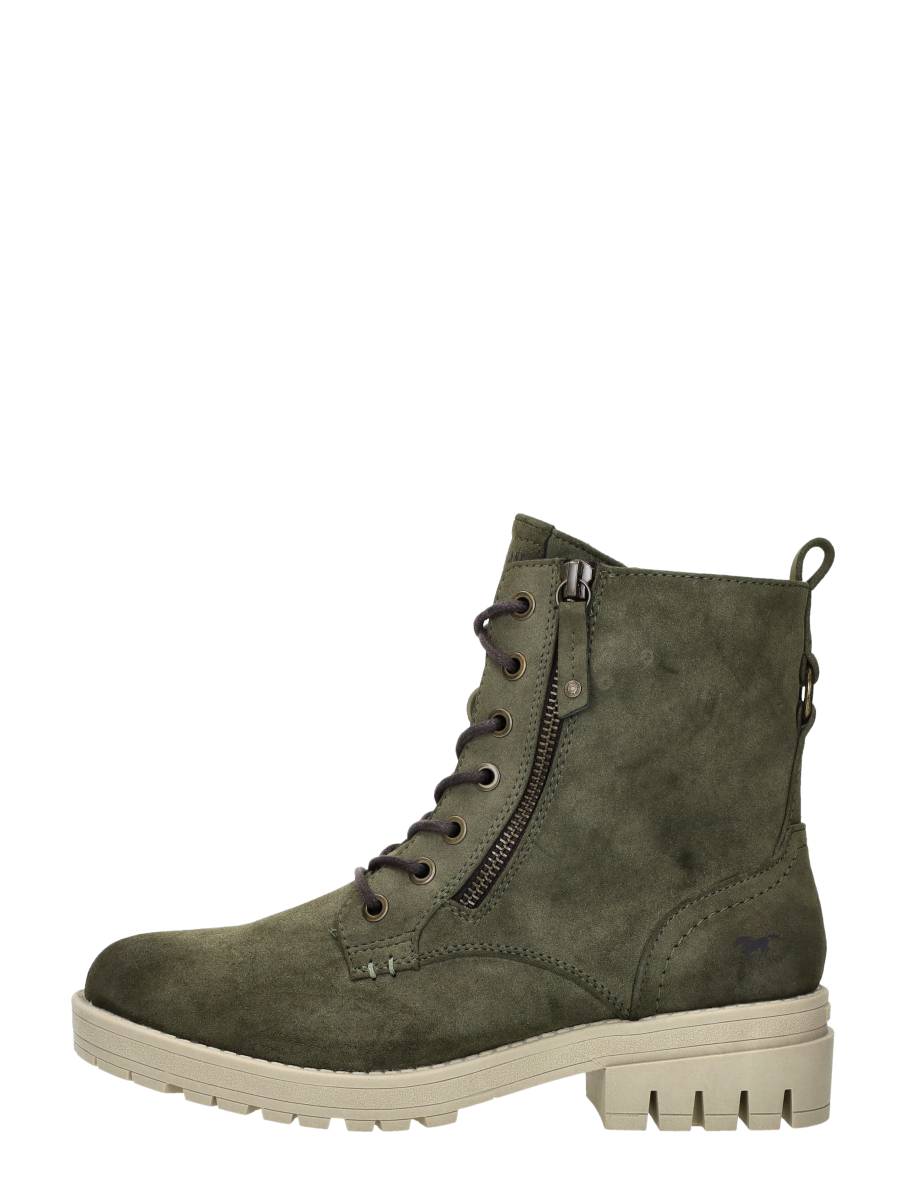 Mustang Veterschoenen Hoog – Groen