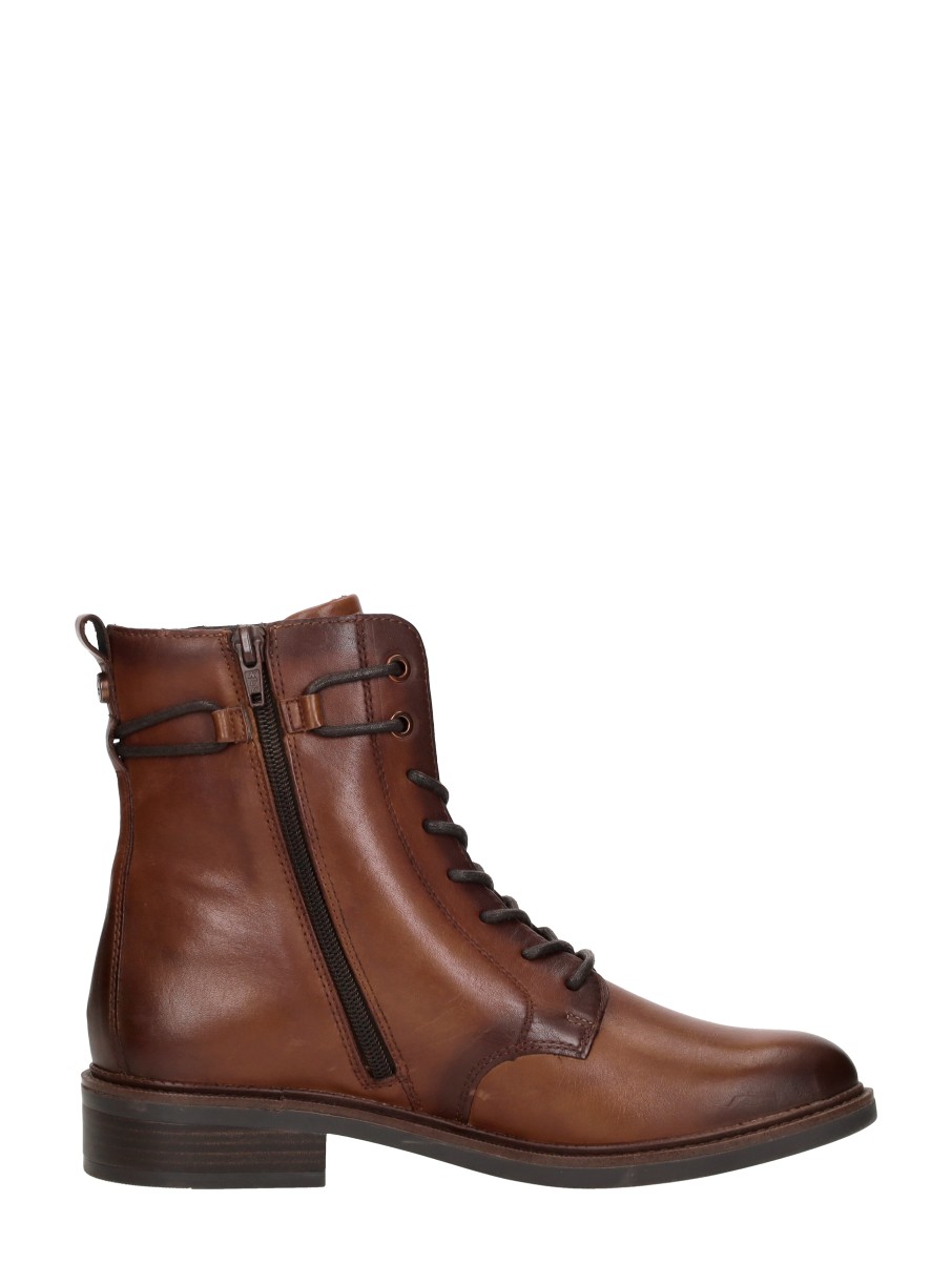 Remonte - Veterschoenen Hoog – cognac – foto 4 van 4