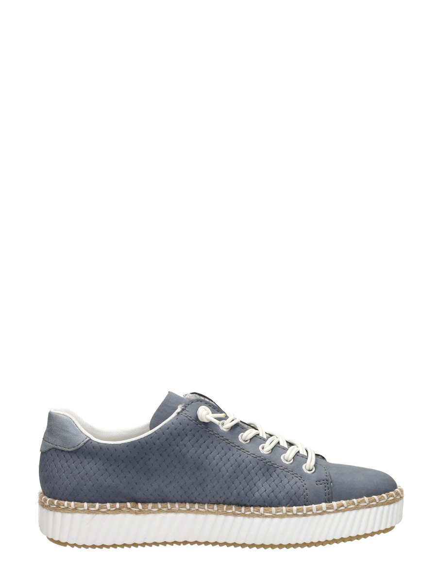 Rieker - Veterschoenen Laag – blauw – foto 4 van 4
