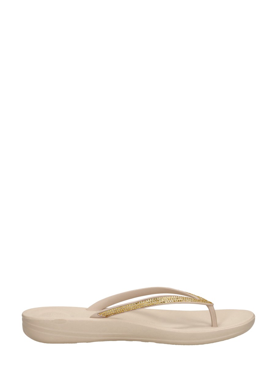 FitFlop - Iqushion Sparkle – beige – foto 4 van 4