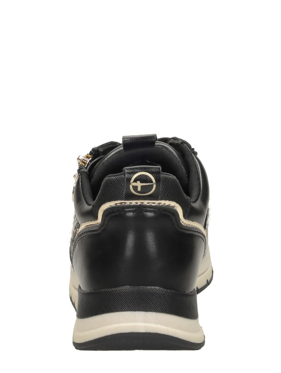 Tamaris - Sneakers Laag – zwart – foto 3 van 4
