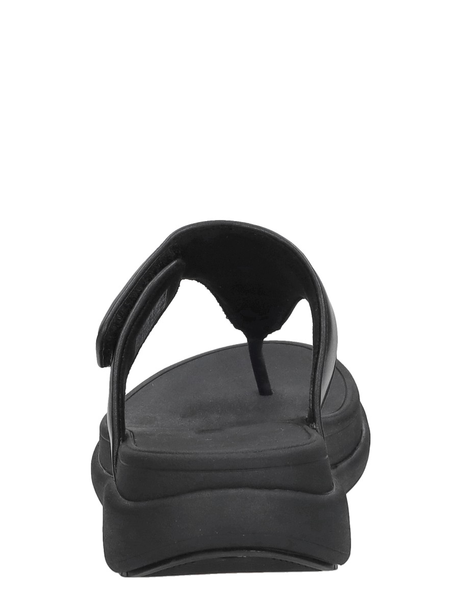 FitFlop - F-mode Go Adjustable Flatform Sandals – zwart – foto 3 van 4