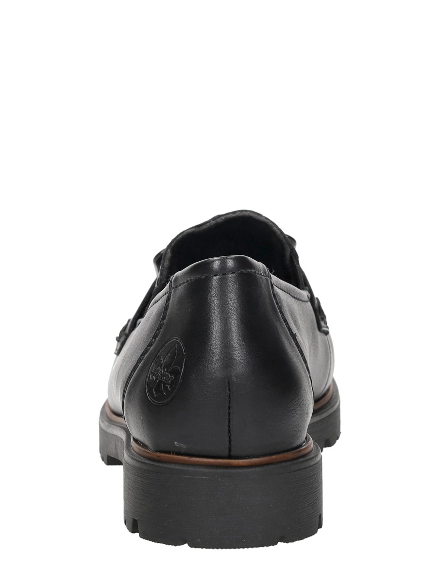 Rieker - Mocassin – zwart – foto 3 van 4