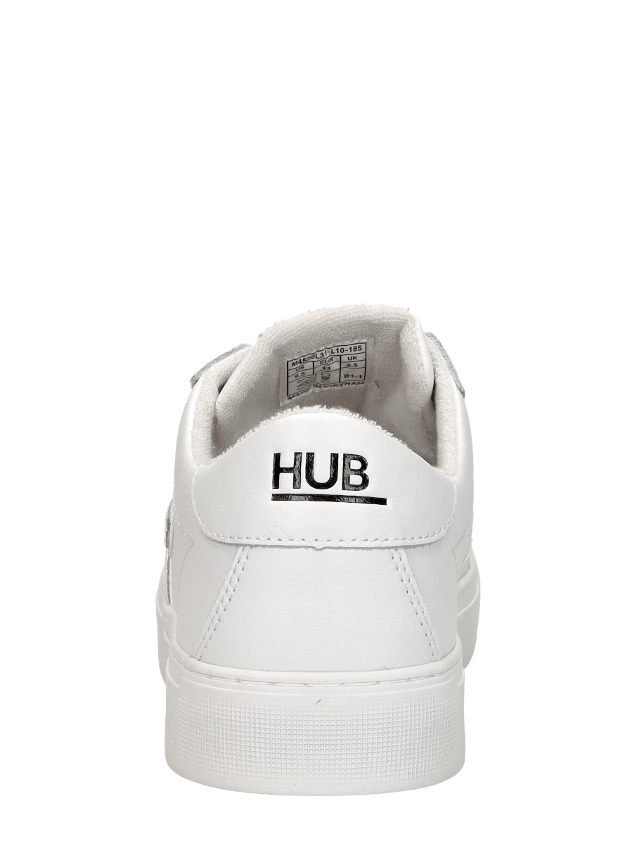 HUB Hook herensneaker wit