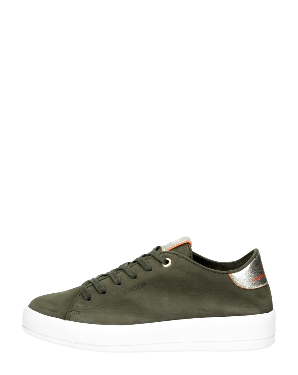 Hinson Jenner Essential 13 80259 Olive Olijfgroen Sneaker online kopen