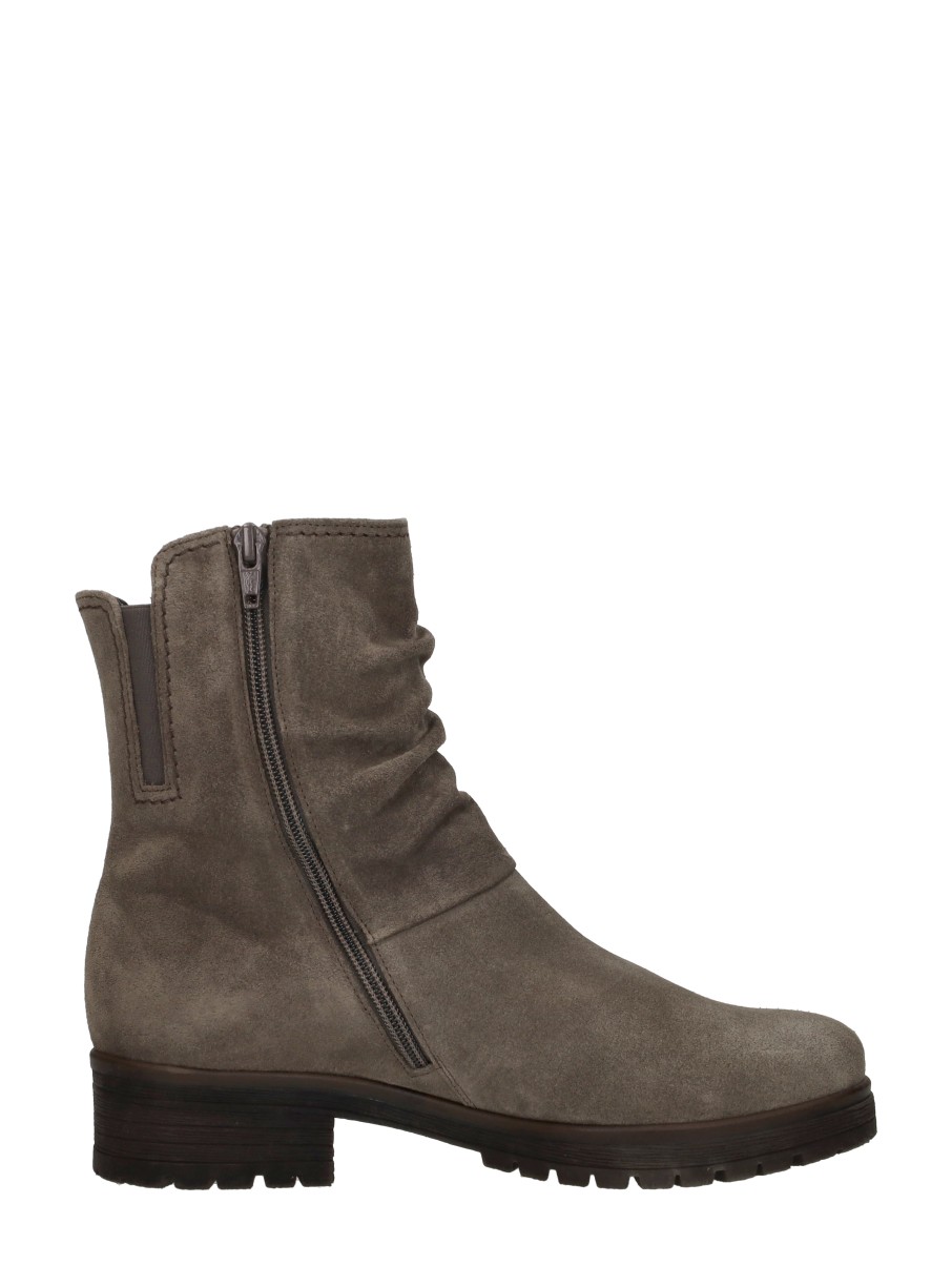 Gabor - Enkellaarsjes Plat – taupe – foto 4 van 4