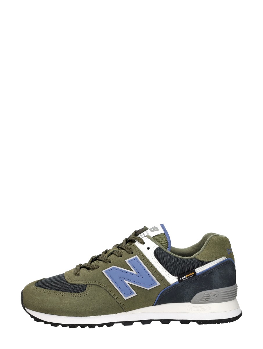 New Balance 574 herensneaker groen