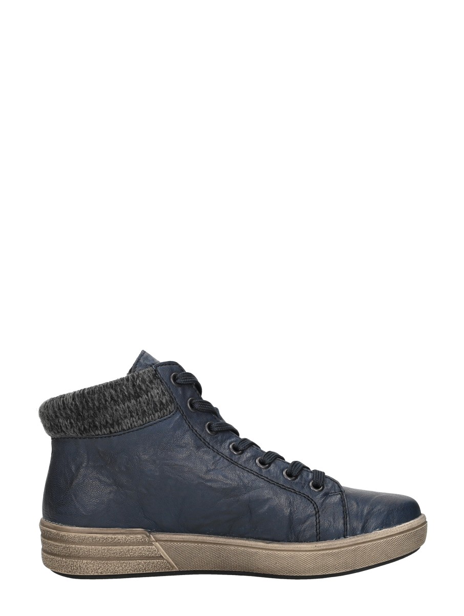 Rieker - Veterschoenen Hoog – blauw – foto 4 van 4
