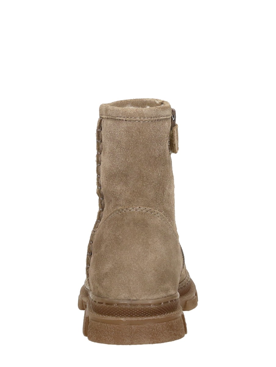 Keq - Enkellaarsjes – taupe – foto 3 van 4