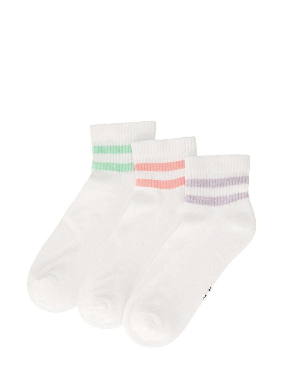 Apollo - Fashion Quarter Sportsocks 3 Pack  Kleuren schoenen – foto 3