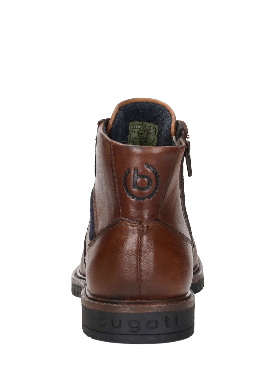 Bugatti - Veterschoenen Hoog – cognac – foto 3 van 4