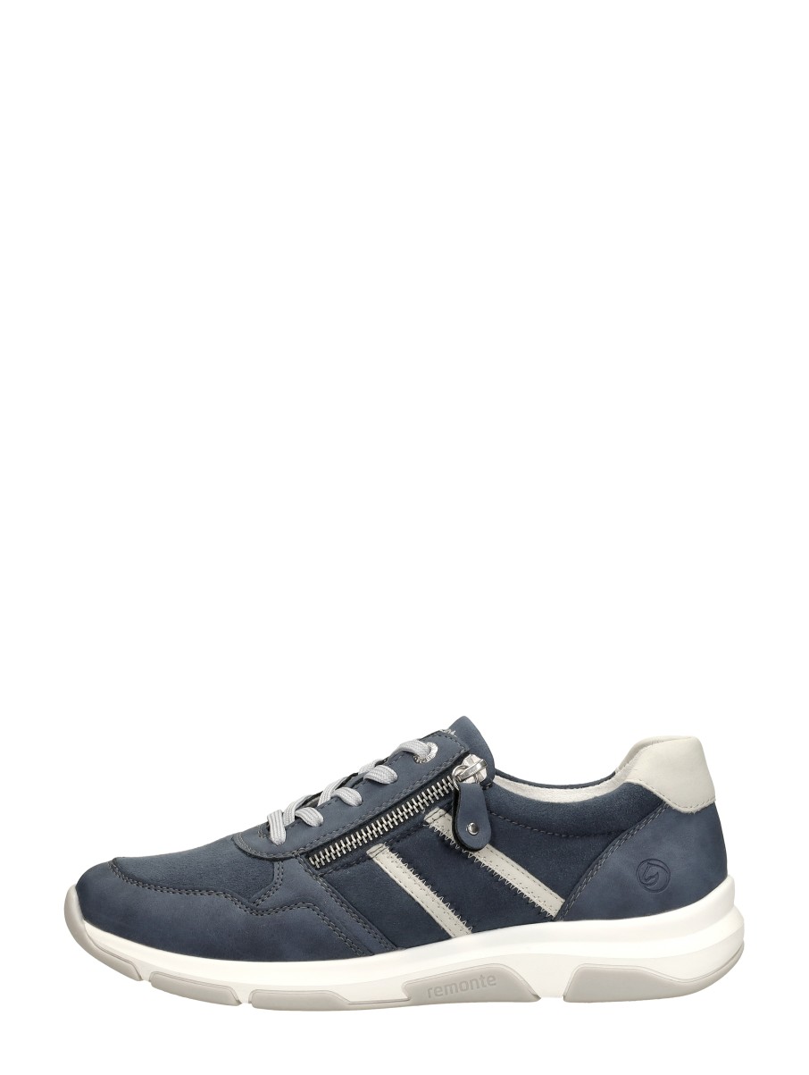 Remonte Veterschoenen Laag – Licht blauw