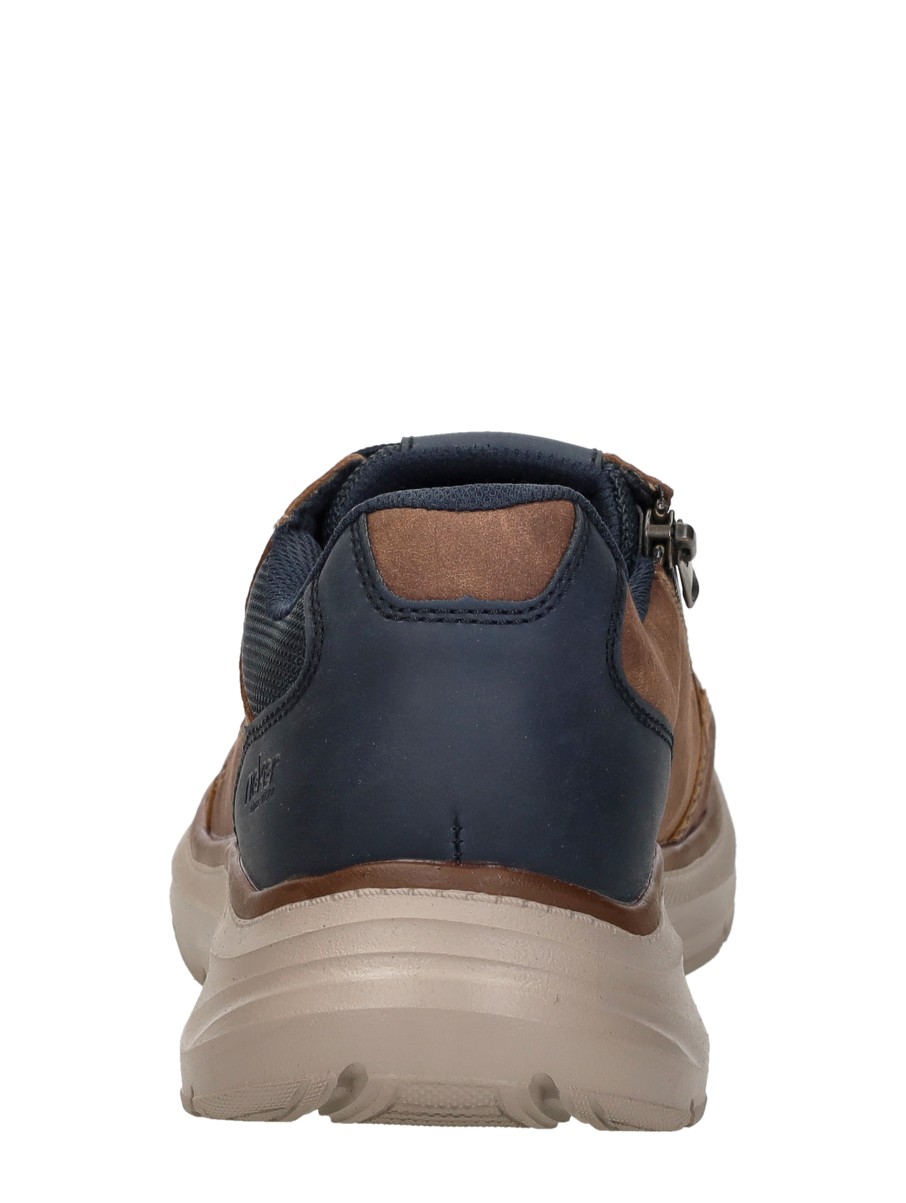 Rieker - Veterschoenen Laag – cognac – foto 3 van 4