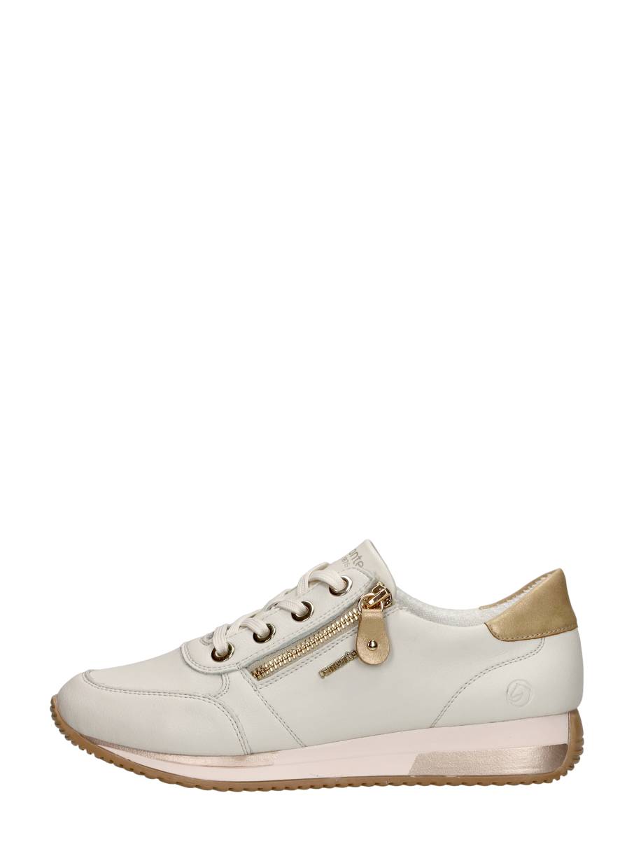 Remonte Veterschoenen Laag – Gebroken wit