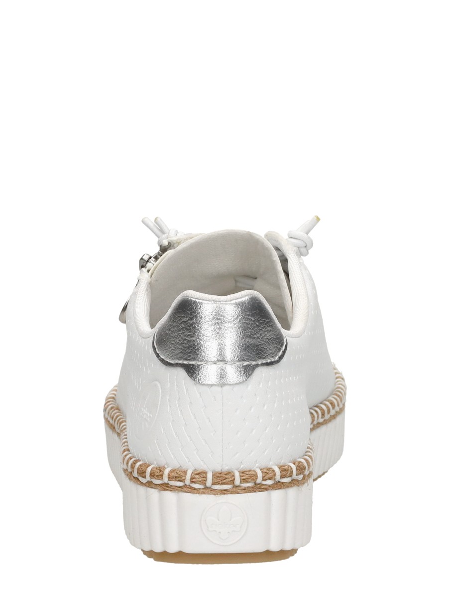 Rieker - Veterschoenen Laag – wit – foto 3 van 4