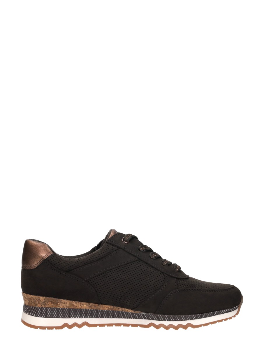 Marco tozzi - Sneakers Laag – donkerbruin – foto 4 van 4