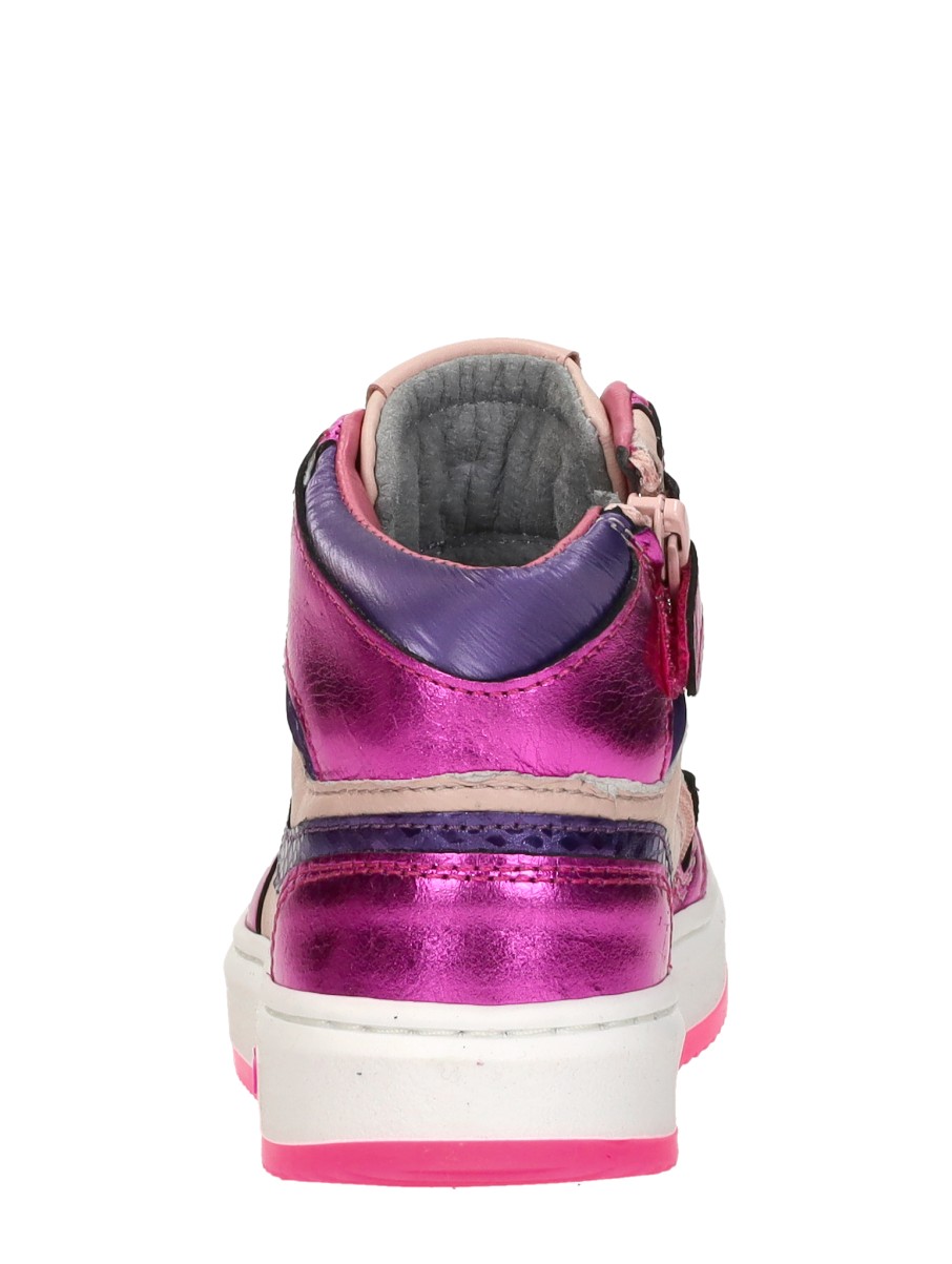 Keq - Veterschoen Hoog – fuchsia – foto 3 van 4