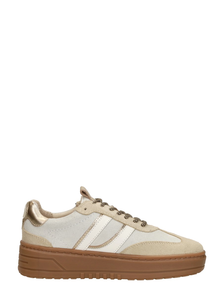 Sub55 - Veterschoenen Laag – beige – foto 4 van 4