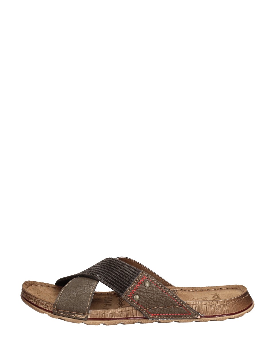 CC 25 Slippers Beige Cowhide 305282