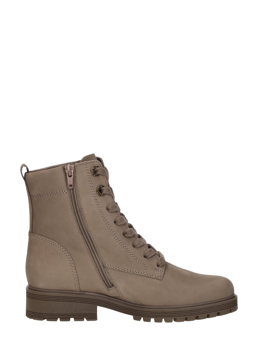 Gabor - Veterschoenen Hoog – taupe – foto 4 van 4