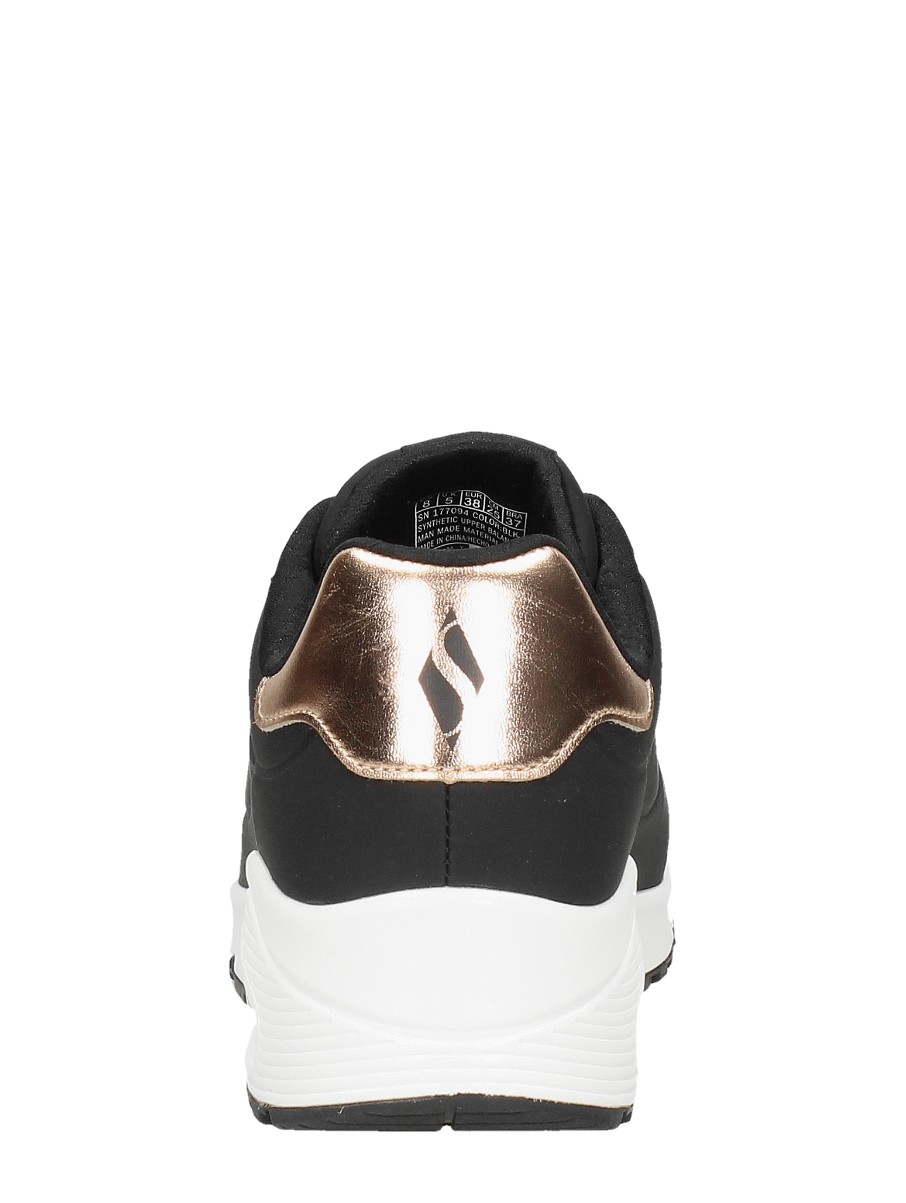 Skechers - Uno - Golden Air – zwart – foto 3 van 4