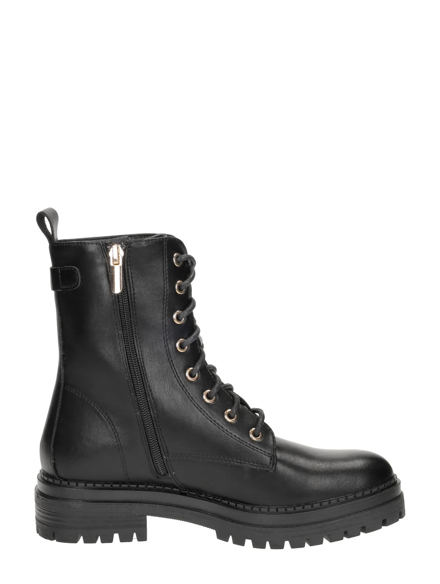 Sub55 - Veterschoenen Hoog – zwart – foto 4 van 4