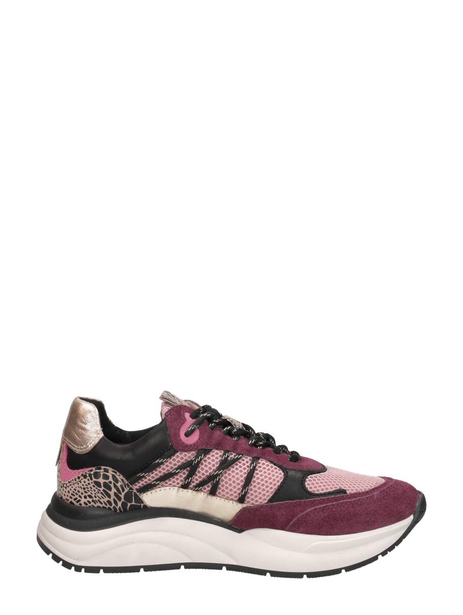 Sub55 - Sneakers Laag – bordeaux – foto 4 van 4