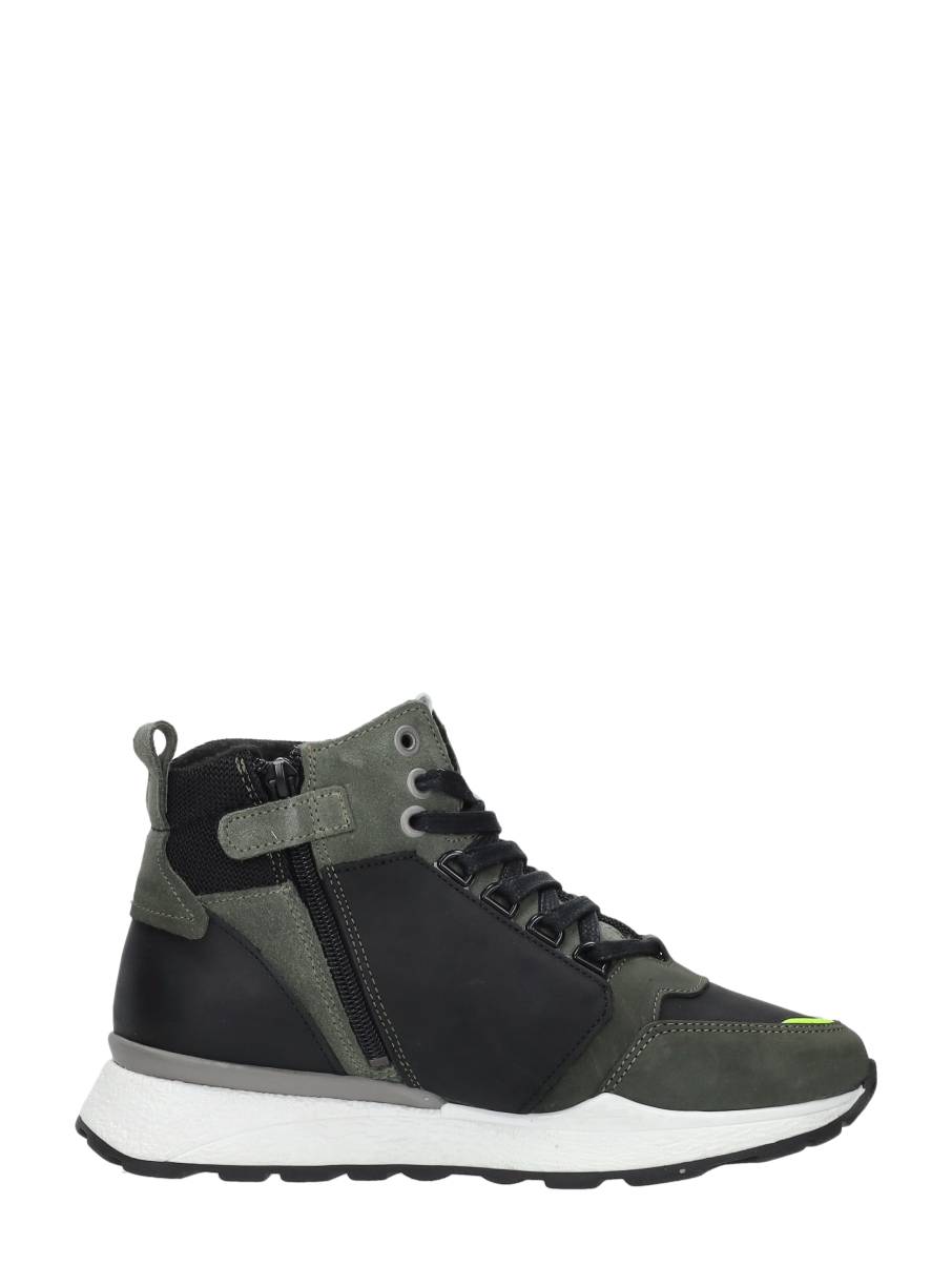Sub55 - Veterschoenen Hoog – groen – foto 4 van 4