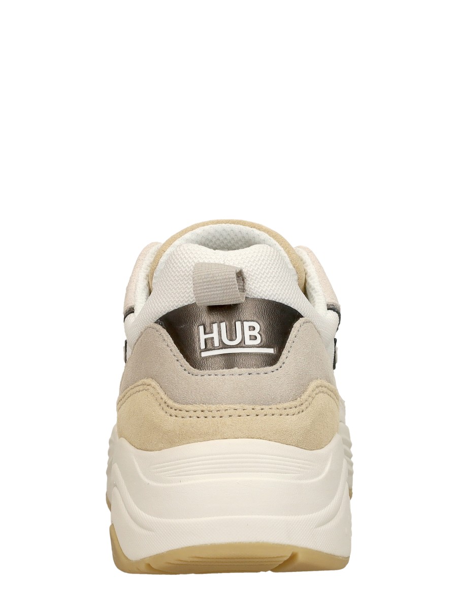 HUB Glide S43 damessneaker wit