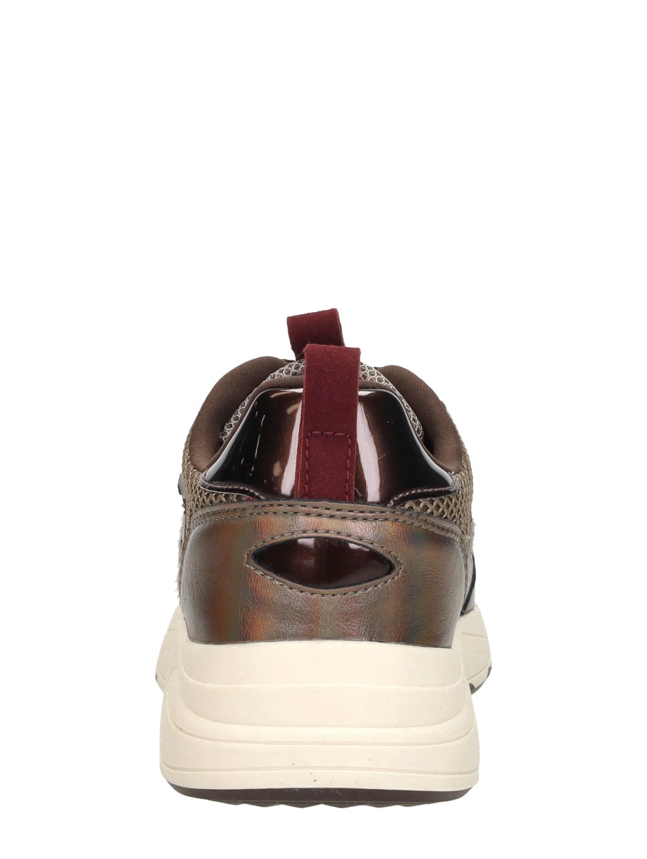 Sub55 - Sneakers Laag – donkerbruin – foto 3 van 4