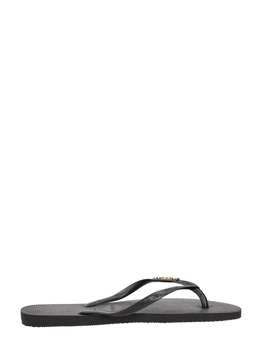 Havaianas - Hav. Slim Logo Metallic – zwart – foto 4 van 4